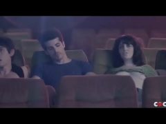 Hai Chàng Trai Chơi Nhau Trong Rạp Chiếu Phim